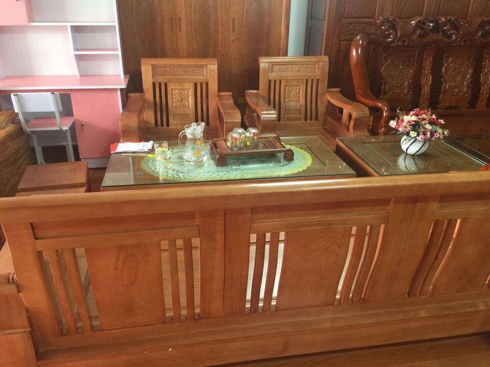Sofa gỗ phòng khách